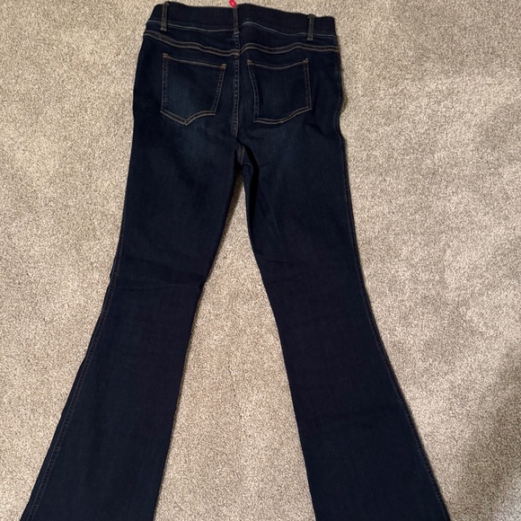 SPANX Blue Flare Wide Leg Jeans - Picture 3 of 8